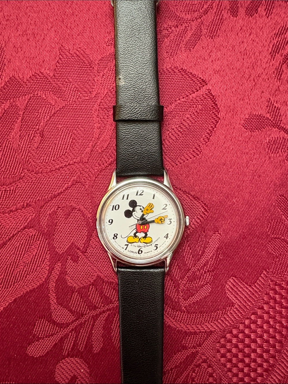 Vintage Mickey Mouse watch by Lorus by Seiko
